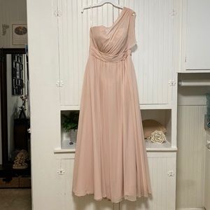 Mori Lee 2155 One-Shoulder Bridesmaid Dress